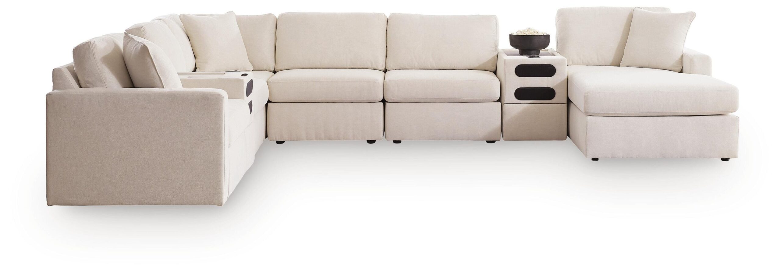 5a114ed645d03b061db76554310ad847 Modmax 8-Piece Sectional with Storage Chaise and Audio Consoles - Image 1
