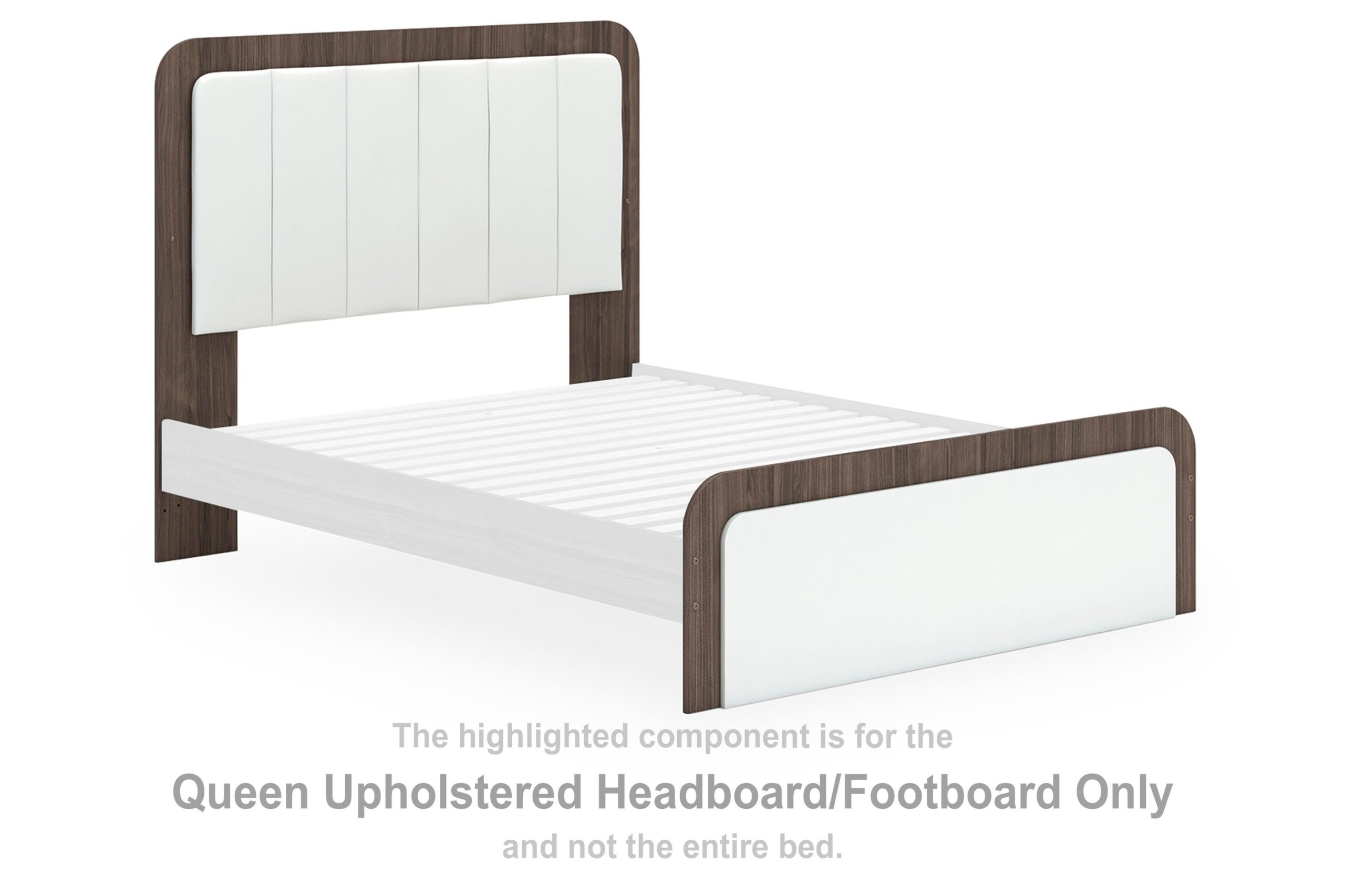 609013ff308fce7c12219df04961b424 Kendanport Queen Upholstered Headboard/Footboard - Image 1