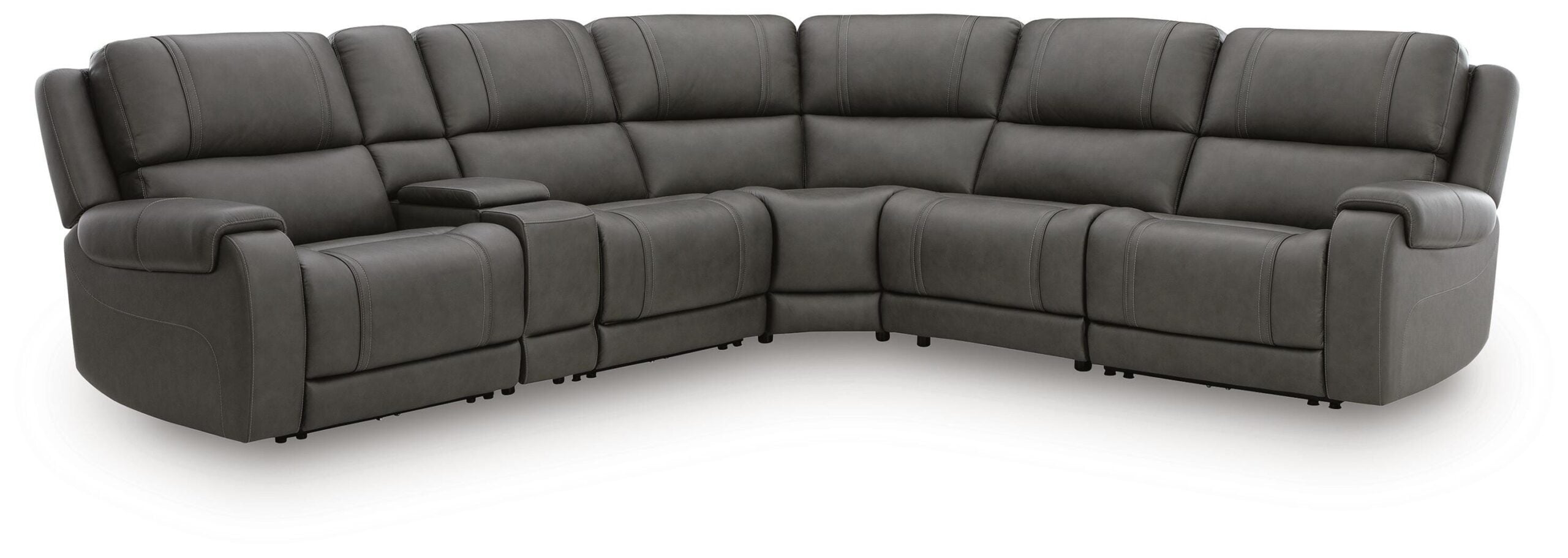 636d894366860ab6b5126c032945e6e2 5Z - Pittson 6-Piece Power Reclining Sectional - Image 1