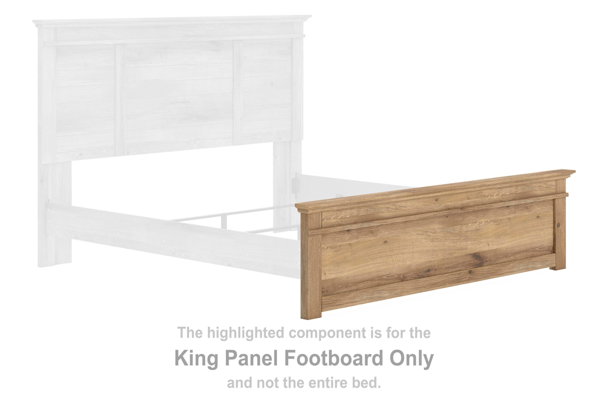 7d373a61dabe2d596c6a261a67a8889a Makidern King Panel Footboard - Image 1
