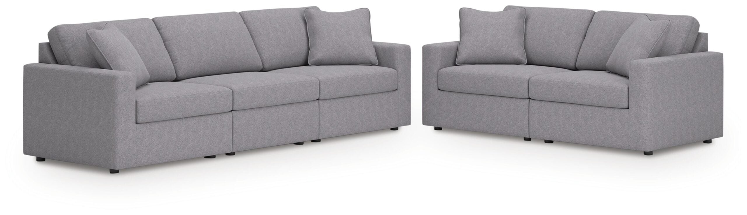 8484a3137a358127399249e158a612c8 Modmax 3-Piece Sectional Sofa and 2-Piece Sectional Loveseat - Image 1