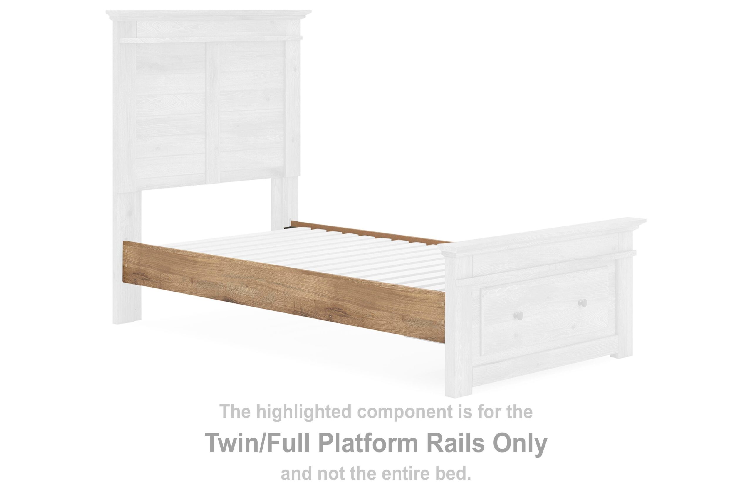 85a001de1f95482439e6fff8b252c48c Makidern Twin/Full Platform Rails - Image 1