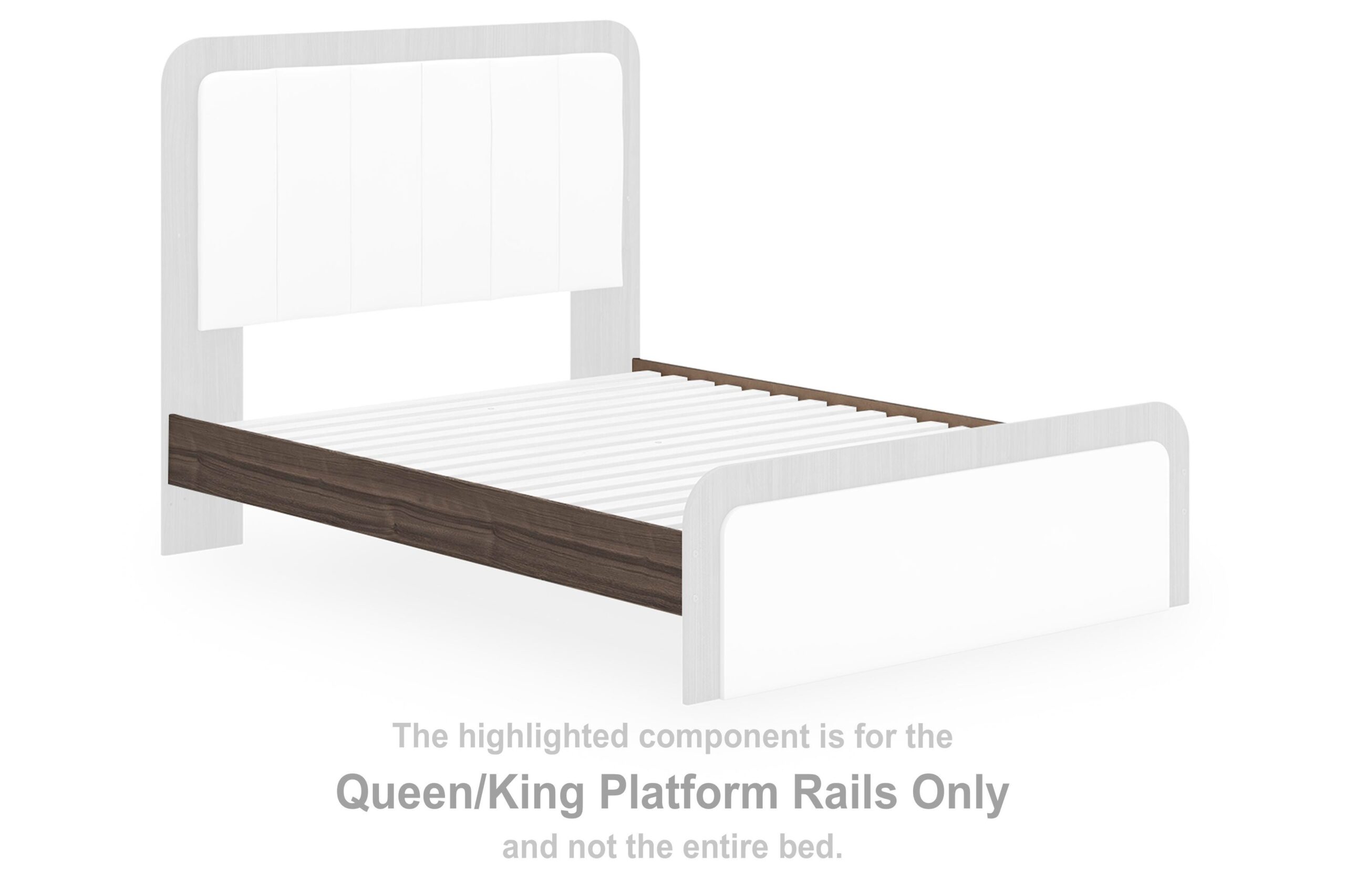 9024da68a79d31280483373645c023bb Kendanport Queen/King Platform Rails - Image 1