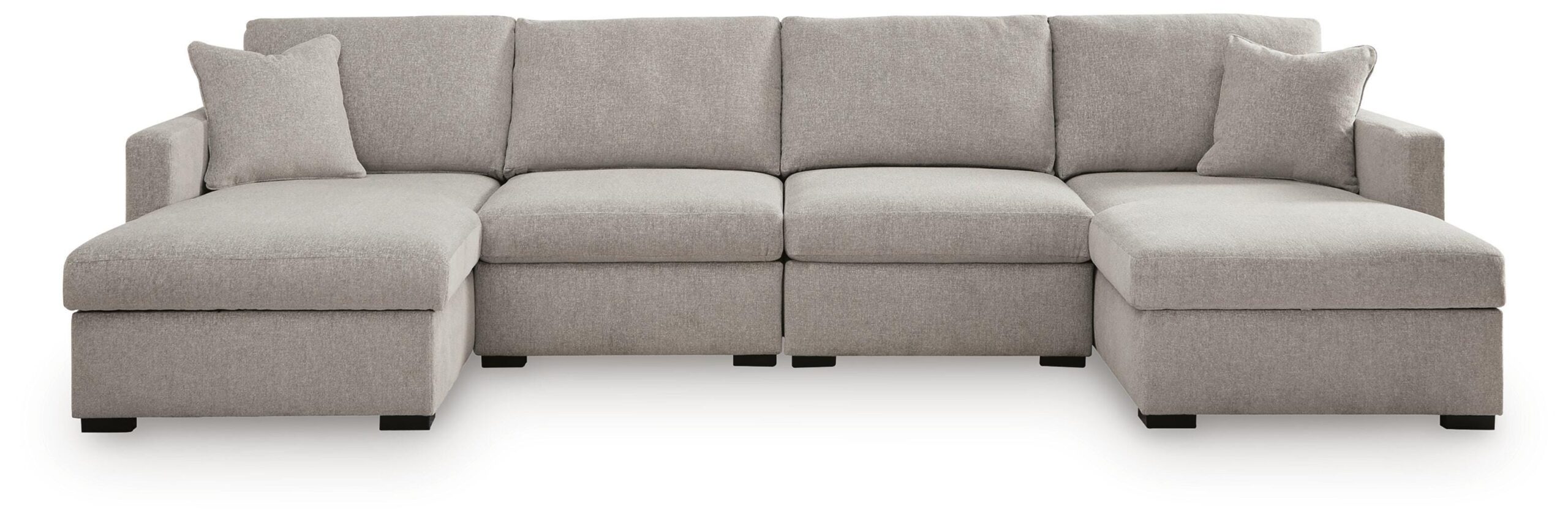 9ab604acb93455f569af91700f9bbe4f ModMax Luxe 4-Piece Double Chaise Sectional - Image 1