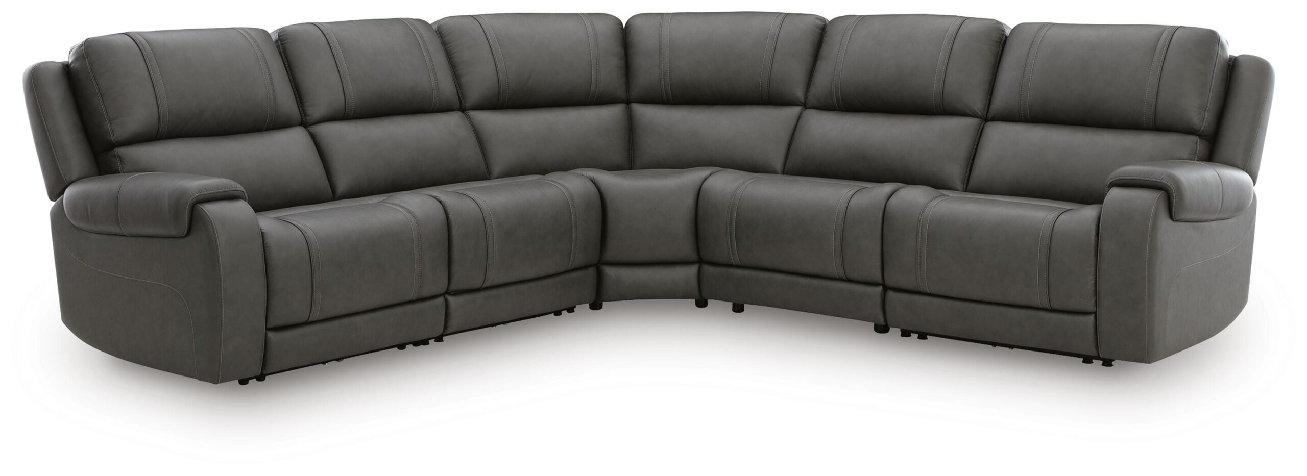 9eefac19b08567a38352f7b3dd2f716d 5Z - Pittson 5-Piece Power Reclining Sectional - Image 1