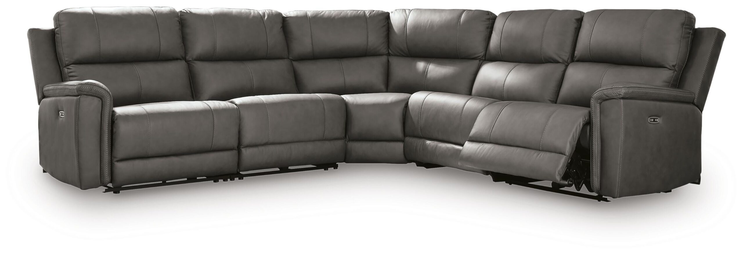a5d99a9b7309a32fd702165ef40486ab Bleckley 5-Piece Power Reclining Sectional - Image 1