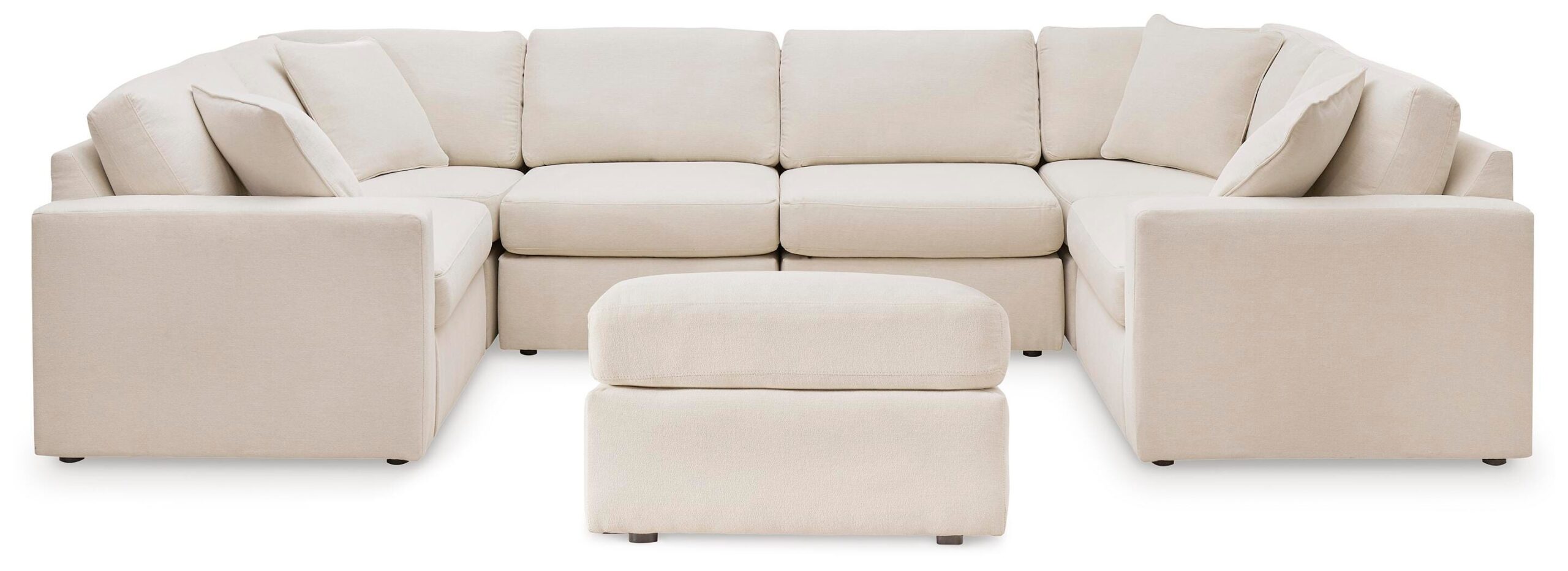 aeac5c1415608b65811606549204fb91 Modmax 6-Piece Sectional and Ottoman - Image 1