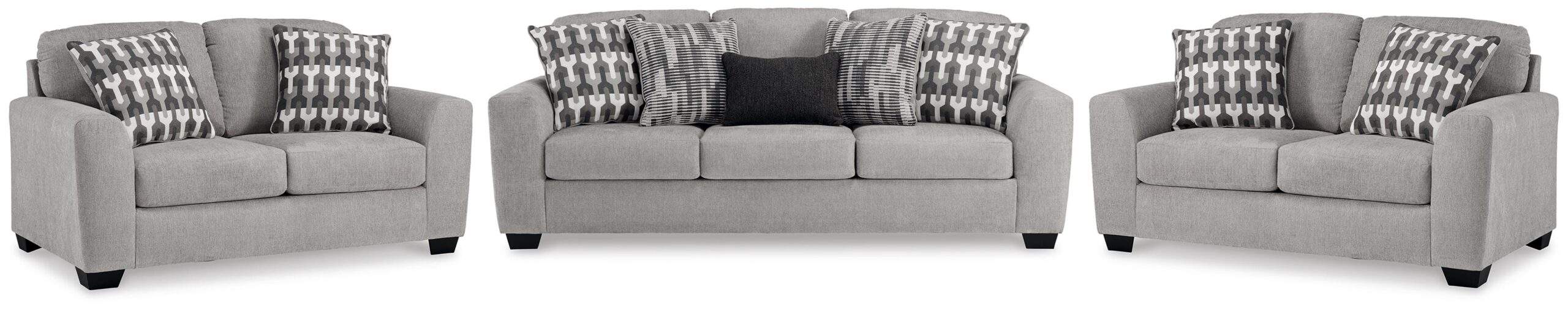 b3fe2f8856ffce489586ccd6bd2337a5 Avenal Park Sofa and 2 Loveseats - Image 1