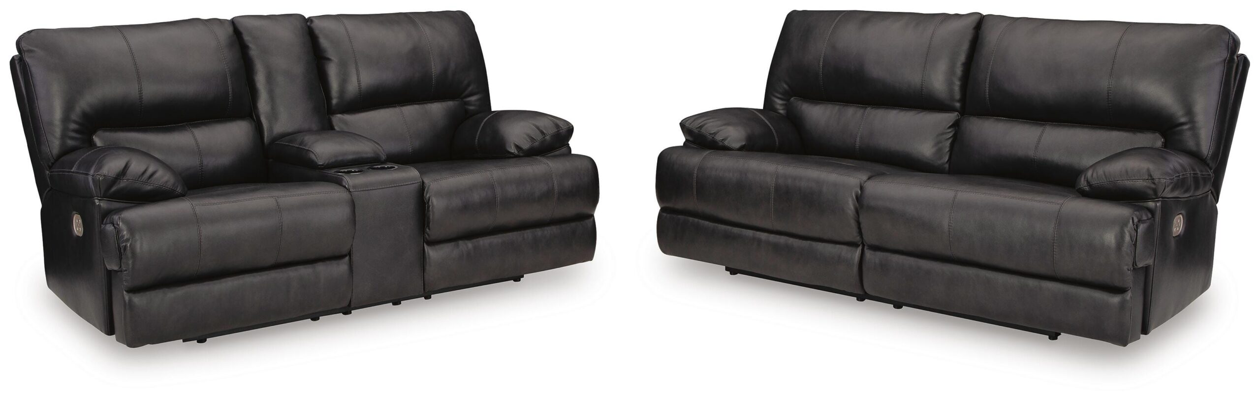 baeb05227e901f744fee282f2188ed5a Mountainous Power Reclining Sofa and Loveseat - Image 1