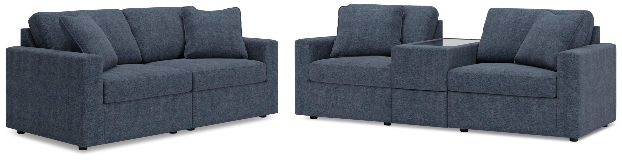 bc9fe5af8db677d3cd265d6a8a79f0bb Modmax 3-Piece Sectional Sofa and 2-Piece Sectional Loveseat - Image 1