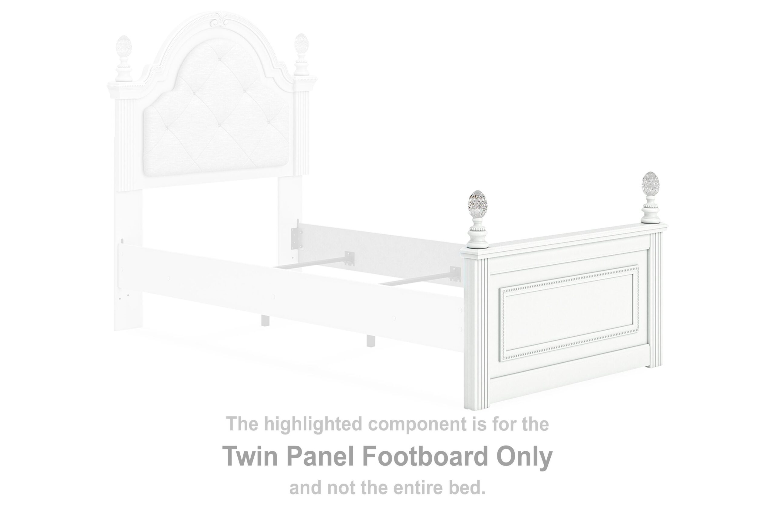 be6921912af70b97ed16f97389a8e330 Kozlani Twin Panel Footboard - Image 1