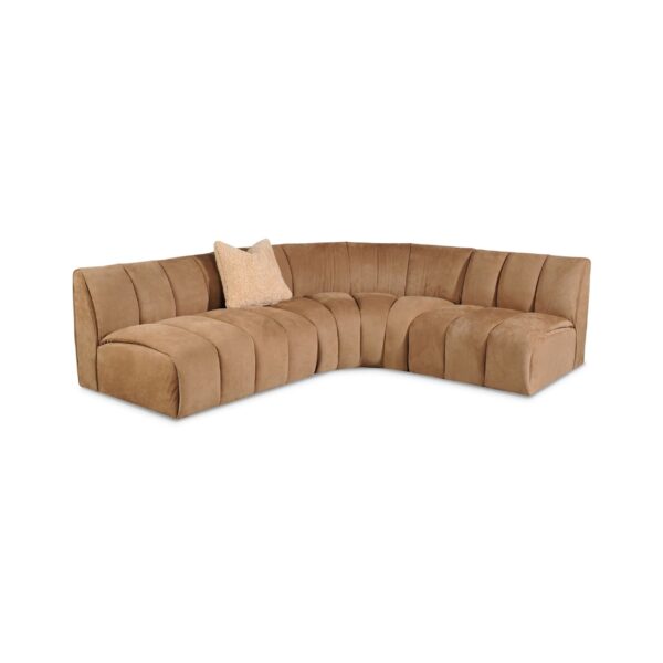 caterpillar leather sectional