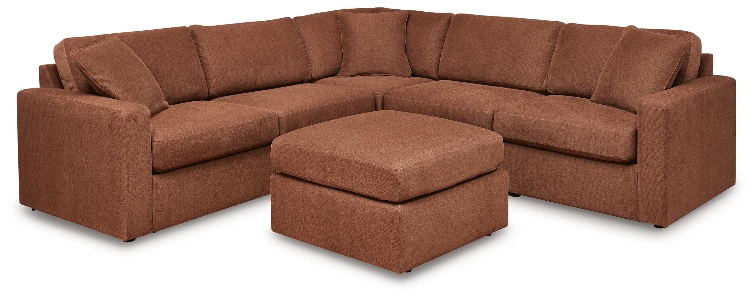 d65cd07d923ff781706fe1f3625370c1 Modmax 5-Piece Sectional and Ottoman - Image 1