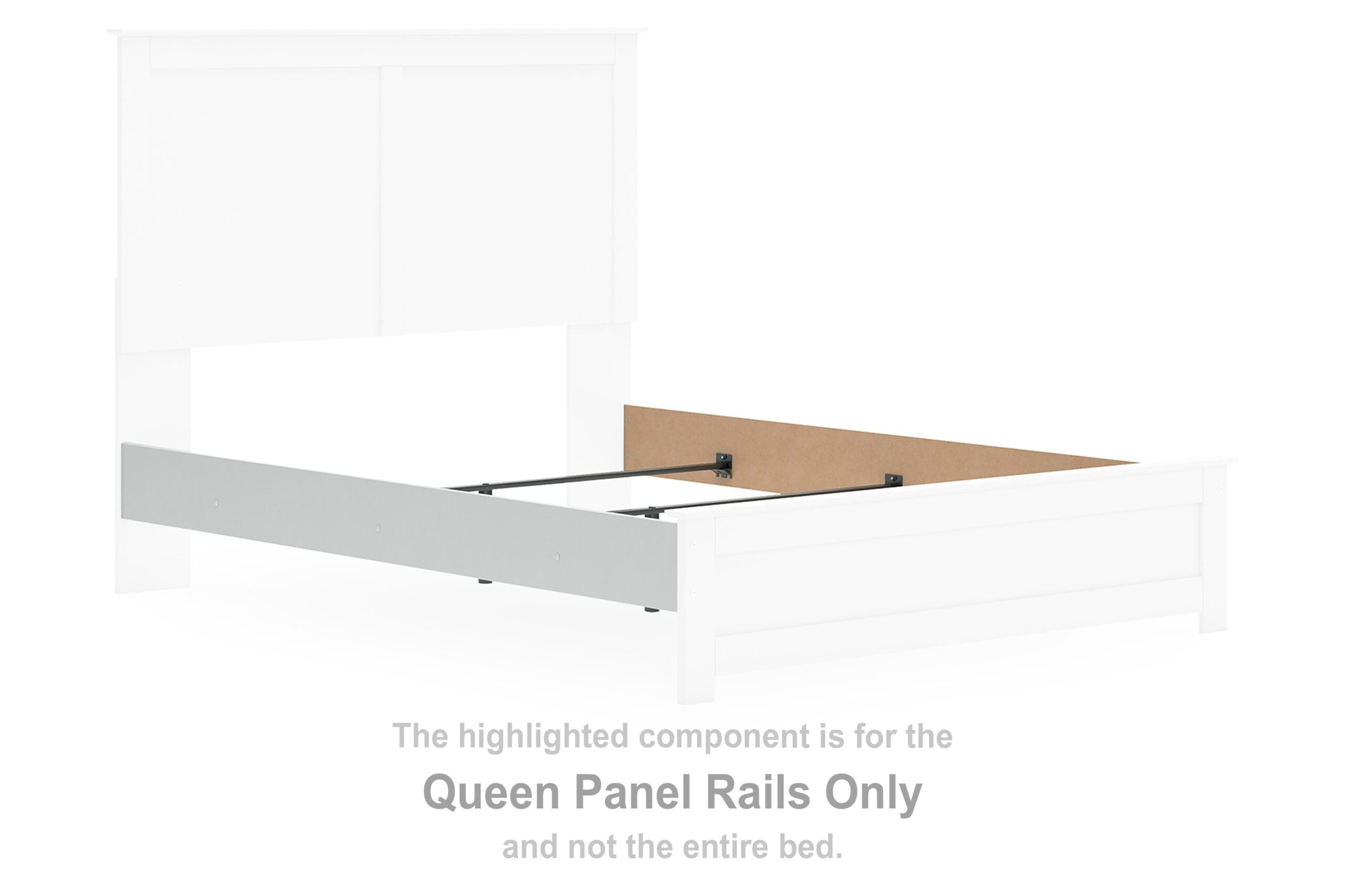 d7ff0333e291445b798237eba265cb46 Bostwick Shoals Queen Panel Rails - Image 1