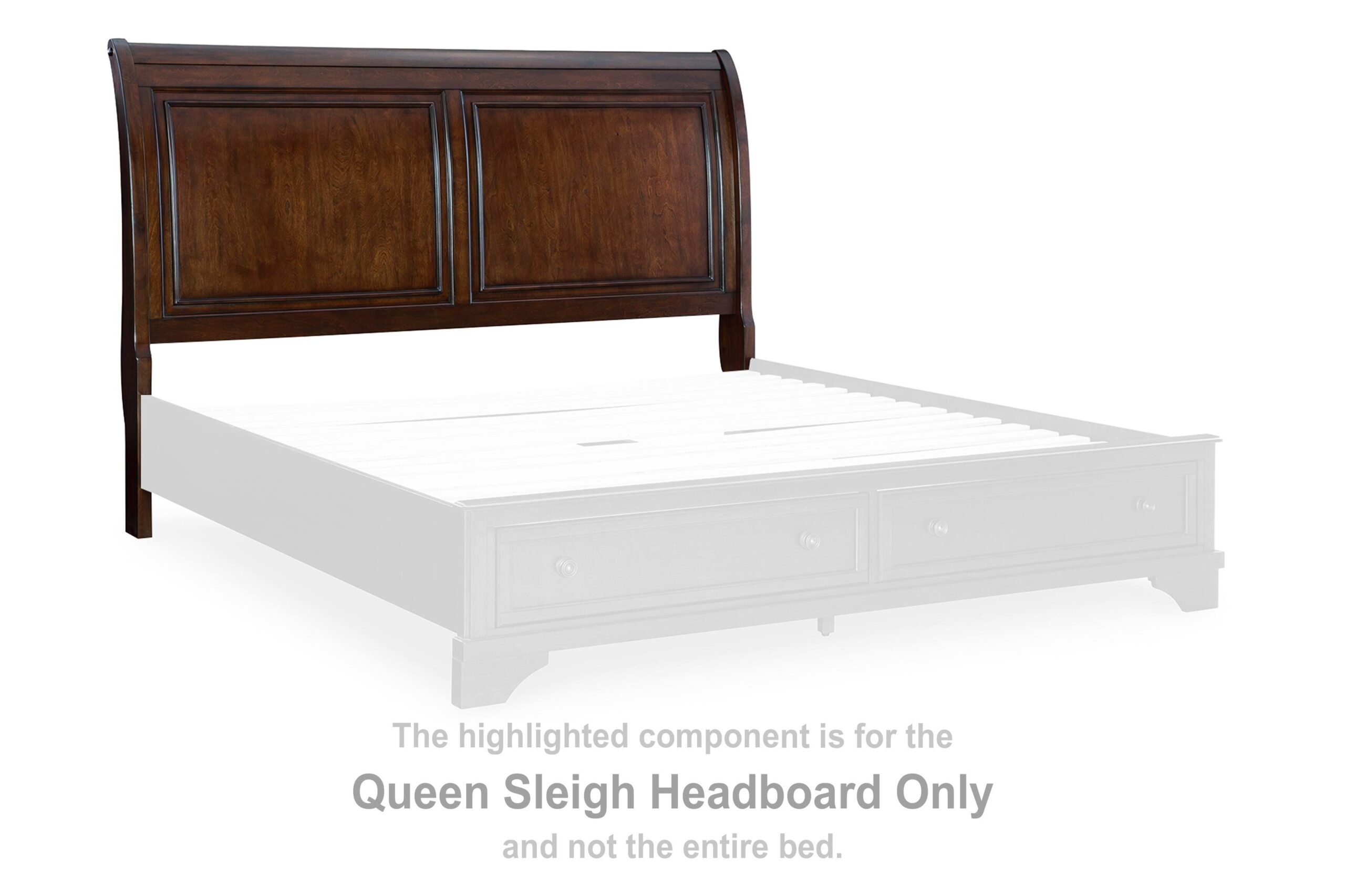 d9aa9e808549d1ab0eb1ee9c0a66cd40 Trellington Queen Sleigh Headboard - Image 1