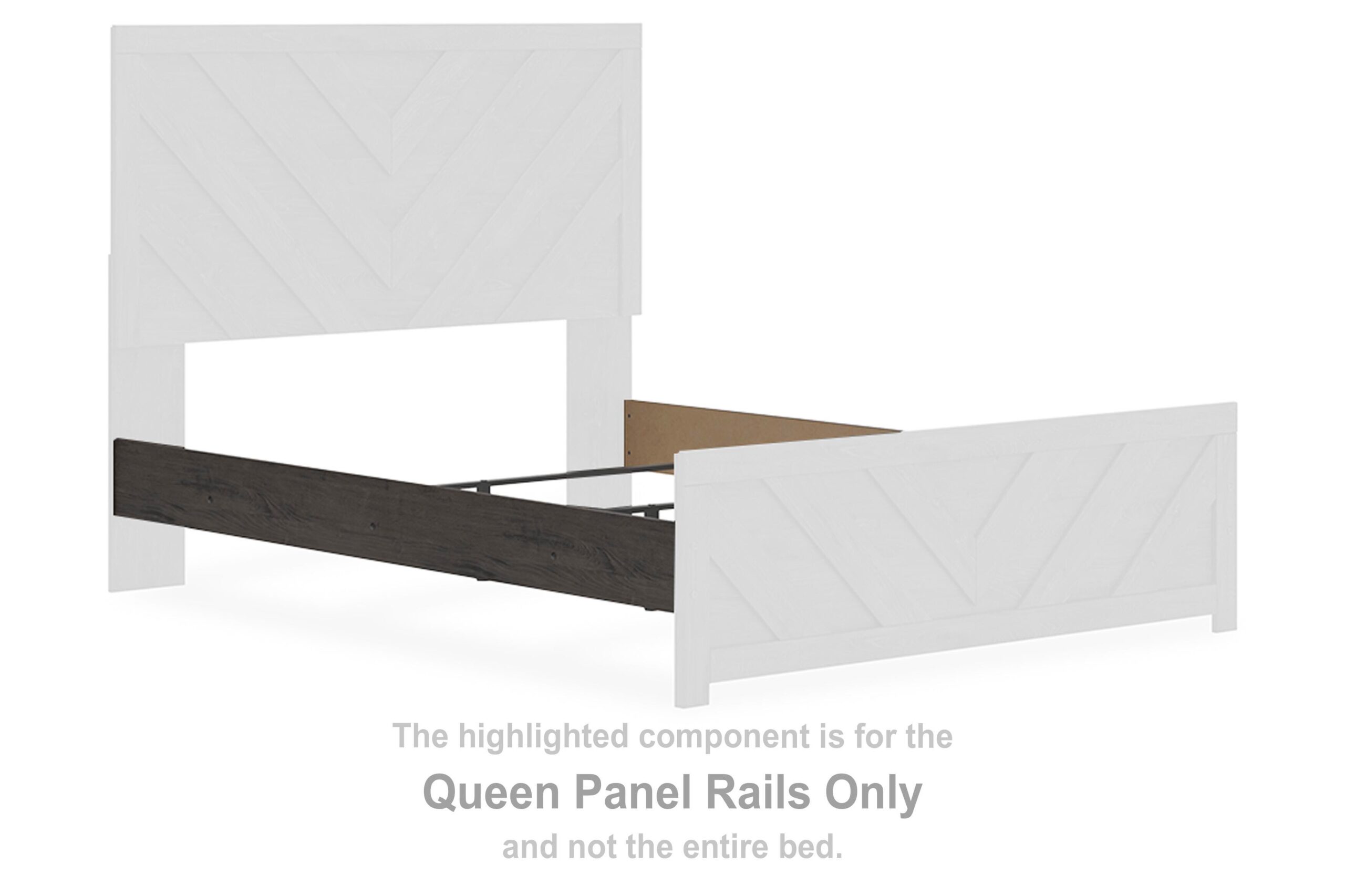 dc6c59c16cbc07d0dd7806be85367699 Prendonea Queen Panel Rails - Image 1