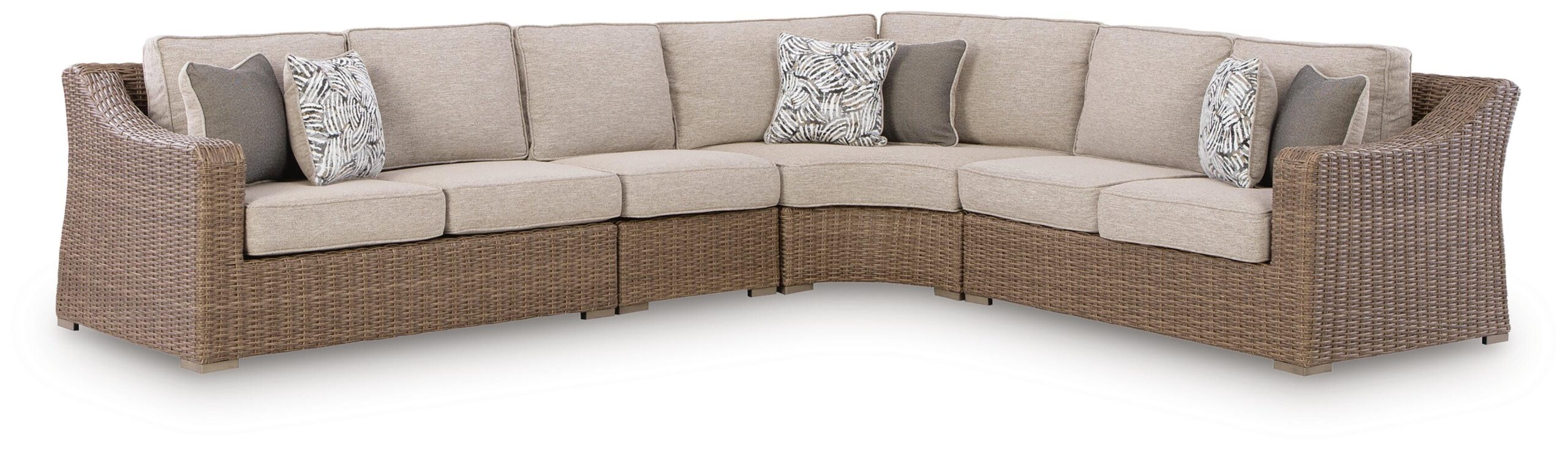 dea19d633e2651a43b6be3ff3030626f Laguna Heights 4-Piece Outdoor Sectional - Image 1