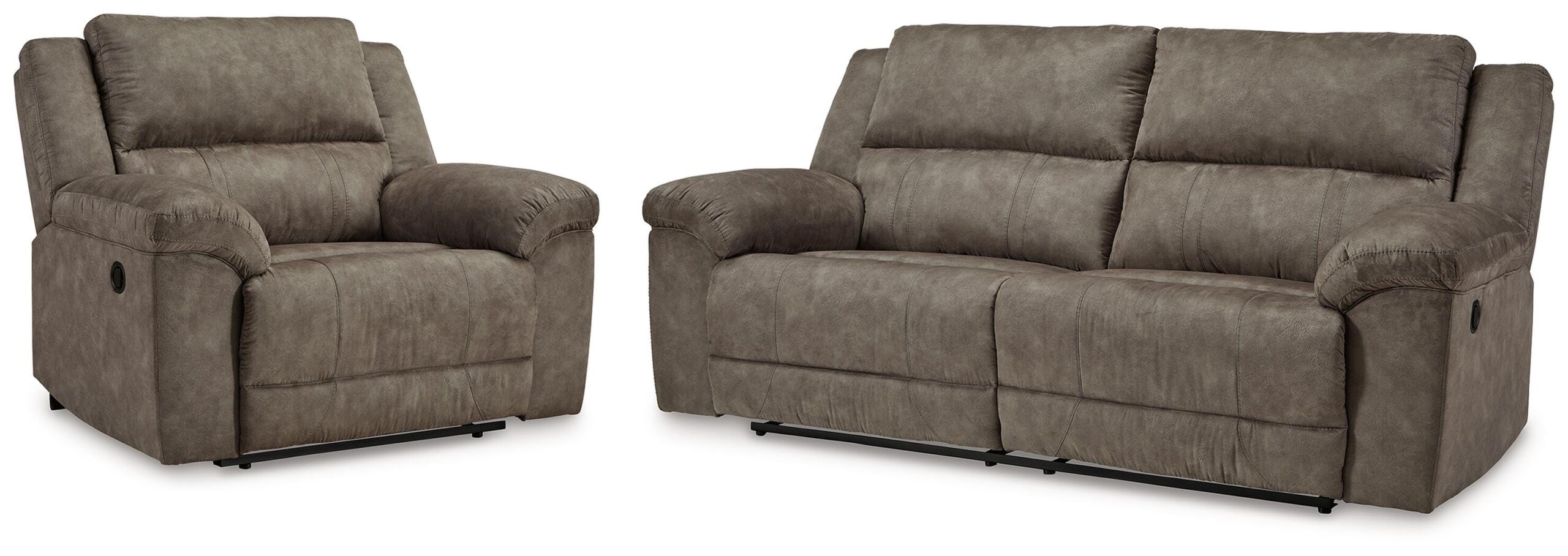 f4093d7008aff8ba02cbc3d1eb12612c Laresview Reclining Sofa and Oversized Recliner - Image 1