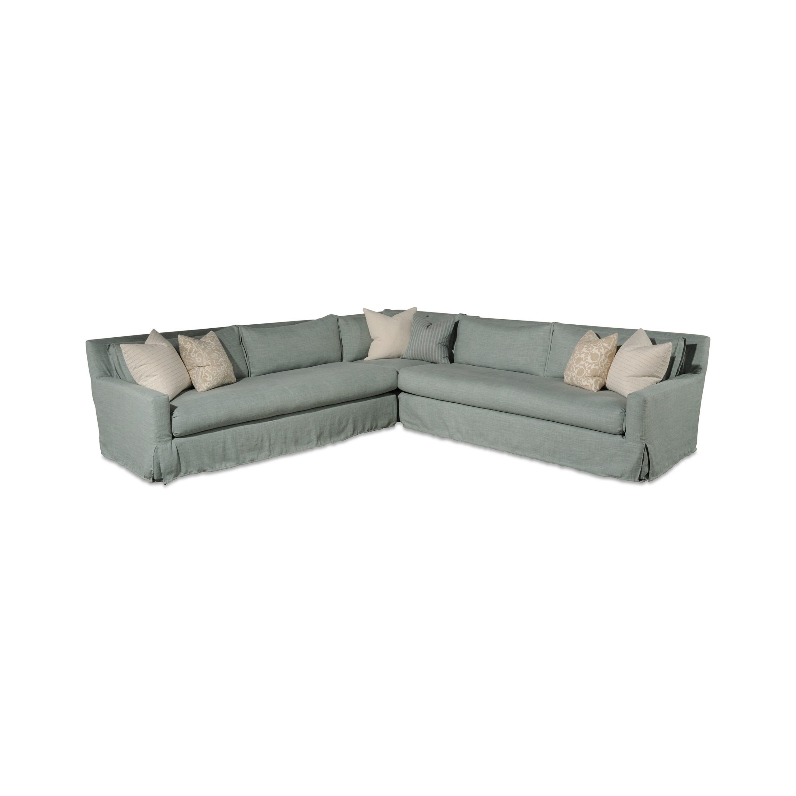 gallant slipcovered sectional gallant slipcovered sectional