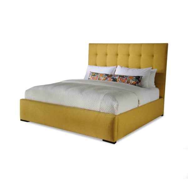 taylor made king bed square corner borderless to floor