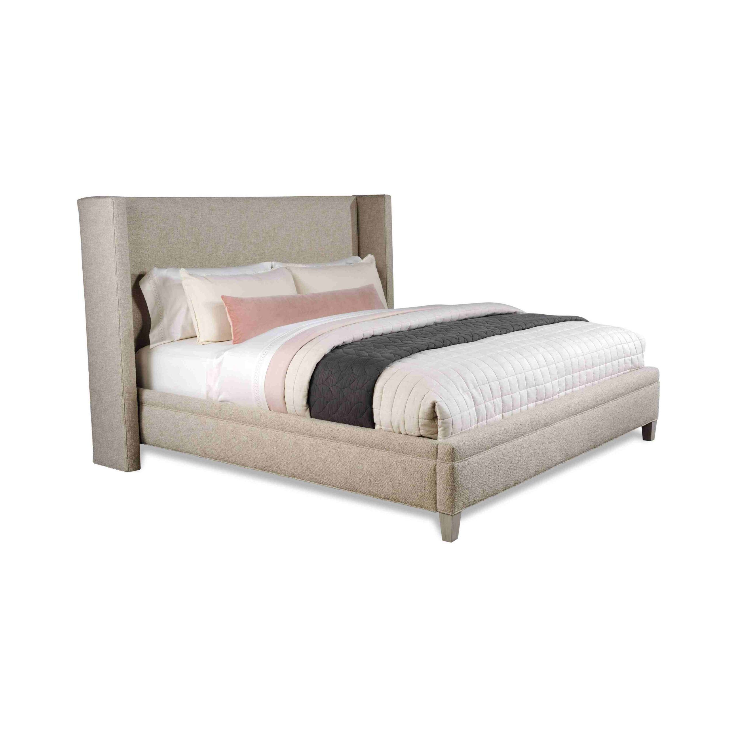 taylor made king bed winged headboard taylor made king bed winged headboard