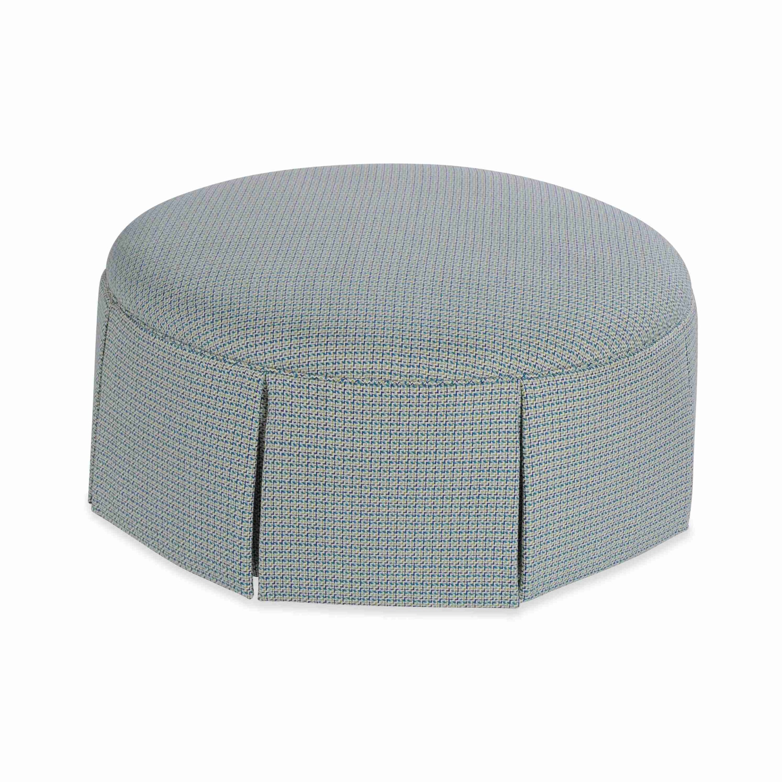 taylor made round ottoman taylor made round ottoman